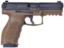 HK VP9 FDE 9mm Striker Pistol - Optic Ready, Ergonomic Design - 9mm