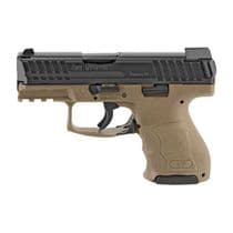HK VP9SK Gen 1 Compact 9mm Pistol, Tritium Sights, FDE Finish - 9mm