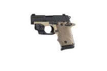 Sig Sauer P238 Combat Desert Tan .380 ACP Subcompact with Lima38 Laser - .380 ACP