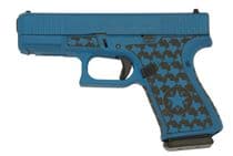 GLOCK G19 Blue Stipple 9mm Gen 5 Semi-Auto Precision Pistol - 9mm