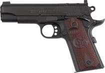 Colt Mfg O4943XEOR Commander Combat 38 Super 9+1 4.25" Stainless National Match Barrel, Blued Steel Optic Ready