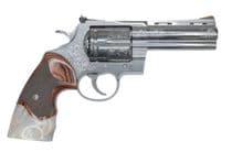 Smith & Wesson SilverGuard .44 Magnum Revolver, 4.25" Engraved Barrel - .44 Magnum