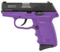 SCCY CPX-3 .380 ACP Purple DAO Compact Pistol - 10... - .380 ACP