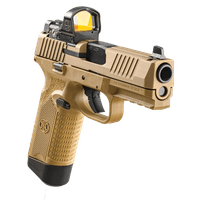 FN 545 MRD .45 ACP Pistol w/Holosun Red Dot - FDE ... - .45 ACP