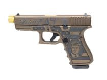 Glock G19 Gen4 Custom Cerakote 9mm Pistol w/ Threa... - 9mm
