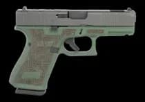 Glock 19 Compact Gen5 9mm Black/Green Cerakote - 9mm