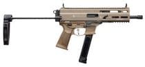 Grand Power Stribog SP9A3G Flat Dark Earth 9mm 8" Barrel 30-Rounds w/ PDW Tailhook Brace