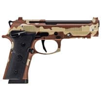 Beretta 92Xi Combat 9mm Pistol - Choc Camo, Red Dot Ready, X-Treme Trigger - 9mm