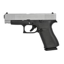 Glock 48 Gen 5 9mm Compact NightSight Pistol - Sil... - 9mm