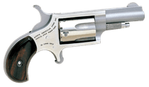 NAA .22LR Mini-Revolver Gen 1 - Compact Stainless Rosewood Grip - .22 LR