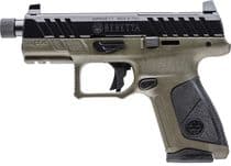 Beretta APX A1 Compact Tactical 9mm, OD Green, 15+1 Capacity - 9mm