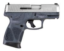 Taurus G3C Gen 3 9mm Compact Pistol - Stainless/Gray Splatter Finish - 9mm