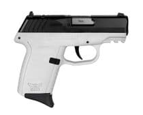 "SCCY CPX-2 Gen3 RDR 9mm Compact DAO Pistol - White Polymer" - 9mm