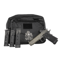 Springfield Prodigy Double Stack 1911 Bundle 5" 9mm (3)17rd/ (1)20rd Pistol, ODG/Black w/ Viridian RFX11 Green Dot Optic and Bag