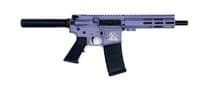 GLFA AR-15 Pistol .223 Wylde 7.5" Purple Finish - Tactical Style - .223 Wylde
