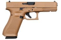 Glock 17 Gen 5 Dark Earth 9MM - Reliable Semi-Auto... - 9mm
