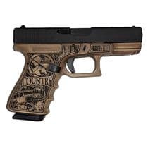 Glock 19 Gen3 "Bourbon Brown" 9mm Compact Pistol, ... - 9mm
