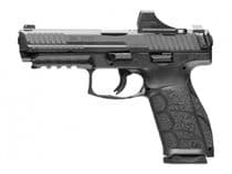 Heckler & Koch VP9 A1 Optics-Ready Holosun SCS 81001496 9mm 4.53" 10+1 Striker-Fired Pistol Black