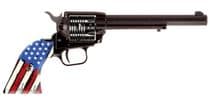 Rough Rider .22 LR Revolver - 6.5" Barrel, Flag Grip Edition - .22 LR
