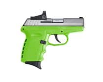 SCCY CPX-2RD 9mm LimeGrip Compact Pistol w/ Red Do... - 9mm