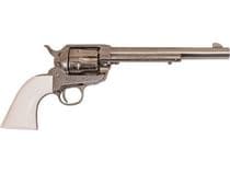 Cimarron Frontier .357 Magnum 7.5in Engraved Nicke... - .357 Magnum