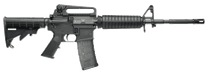 Smith & Wesson M&P15 Gen 1 Semi-Auto Rifle .223 Rem Matte Black - .223 Remington