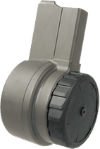 Warrior Systems Gray Drum, 5.56x45mm NATO AR-15, 50rd