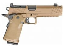 Springfield Armory 1911 DS Prodigy Comp 9mm 5in Coyote Brown - 9mm