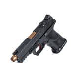 ZEV OZ9c Compact 9mm - Black/Bronze, Fiber Optic Sight, 15-Rd - view 2