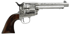 Taylors & Co 1873 Cattleman .45 Colt Engraved Revolver - 5.5" - view 2