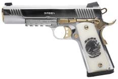 Girsan Regard S Liberatore 2 9mm Pistol - Elite Stainless & Gold Trim - view 2