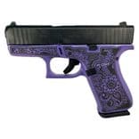 Glock 43x Gen 1 "Mandala Pearl" 9mm Compact Custom Pistol - view 2