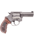 Taurus 856 Defender .38 Special +P Revolver - Tungsten Gray/Wood Grip - view 3
