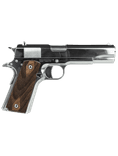 SDS Regulator 1911 .38 Super Chrome Pistol with Walnut Grips - view 2