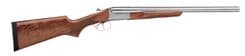 Coach Supreme 12G SxS Shotgun - AA-Grade Walnut & Nickel Finish - view 2