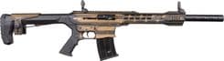 GFORCE GF25 Bronze Tactical 12GA Semi-Auto Shotgun with Flag Design - view 3