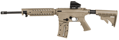 Mossberg 715T .22 LR Semi-Auto Rifle w/ Green Dot - FDE - view 2