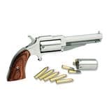 North American Arms 1860 Earl .22 LR Revolver - Classic Stainless Style - view 2
