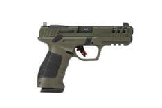 SAR9 Gen III OD Green 9mm Semi-Auto Pistol - 17-Round Lightweight Mastery - view 2