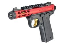 Ruger MK IV 22/45 Lite - Red Anodized .22 LR Pistol - view 4