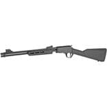 Rossi Gallery .22 LR Black Pump Rifle - 15rd, Deer Engraved Finish - view 5
