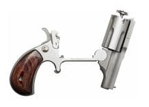 NAA Ranger II .22LR Mini-Revolver: Stainless Steel & Rosewood Elegance - view 4