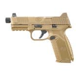 FN 509 Tactical FDE 9mm Night Sight Pistol w/ Threaded Barrel - view 3
