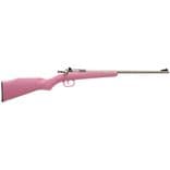 Crickett Youth Pink Bolt Action .22 LR Rifle - Stainless Finish - view 2