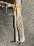 Colt 1911 Heritage .45 ACP - Stainless, 5" Barrel, Rosewood Grips - view 3