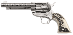 Taylor's 1873 Frontier Nickel .45 Colt SAO Revolver - 5.5" Barrel - view 2