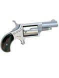 NAA .22LR Mini-Revolver - Compact Stainless Rosewood Grip - view 5