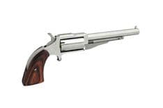 NAA Earl 1860 .22 WMR Stainless Revolver with Rosewood Grip - view 5