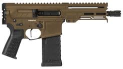 CMMG Dissent AR MK4 5.56 NATO Pistol - Midnight Bronze 6.5" Barrel - view 3