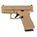 Glock 43X MOS Gen 1, 9mm FDE Compact, Optics-Ready Concealed Carry - view 3